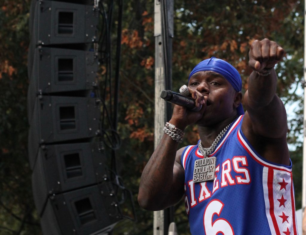 Dababy performing at Made in America 2019 Day 2.