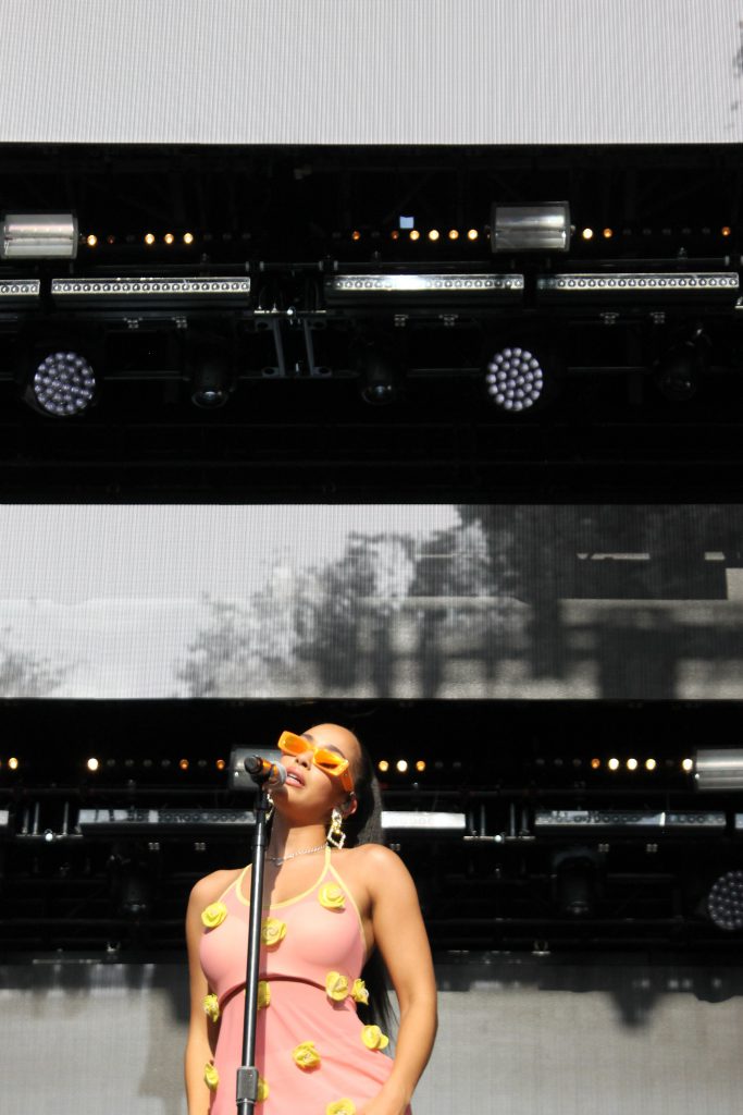 Jorja Smith performing at Made in America 2019 Day 1.