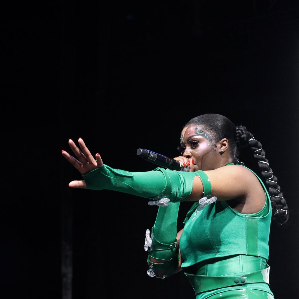 Tierra Whack performing at Made in America 2019 Day 2.